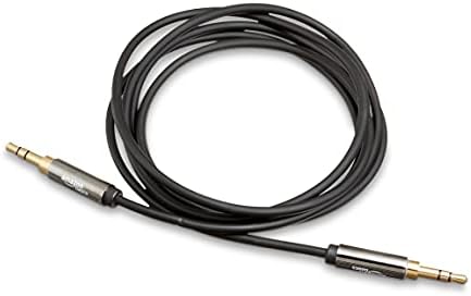 Basics Basics 3,5 mm Male para machos Audio Aux Cable, 4 pés, 1,2 metros