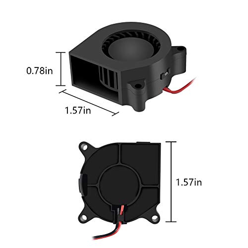 Dorhea 40mmx40mmx20mm Fan de resfriamento 24V 4020 Blower DC Brushless Refrigeing Film para resfriamento da impressora 3D HOVEND- alta