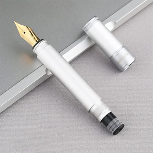 TJLSS mini caneta -tinteiro de prata 0,5 mm de tinta curta Pem para negócios de escritório