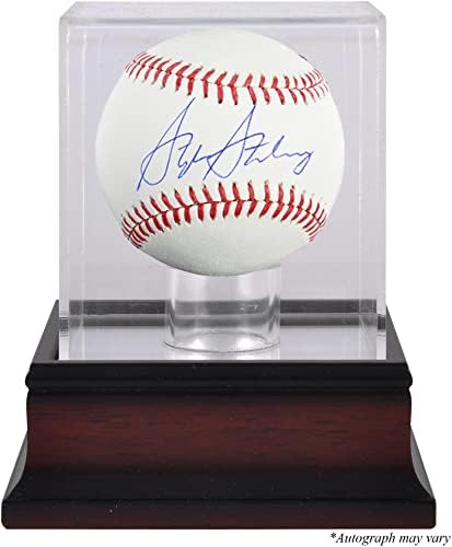 Stephen Strasburg Washington Nationals autografou beisebol e mogno e beisebol de beisebol - Baseballs autografados