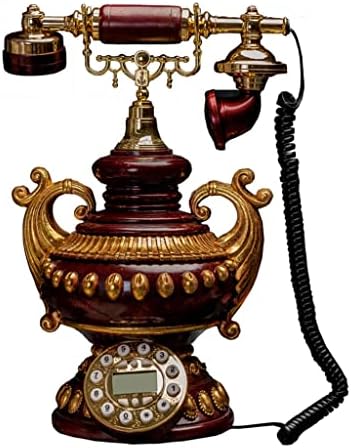Gretd European Retro Telephone Aladdin Lâmpada antiga de moda doméstica com fio Linha linear da sala de estar Decorativa Ornamentos