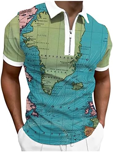 RTRDE Men's Polo Camisetas Mangas de Button-Down Roupas Imprimir vestuário Designer de moda Camisas respiráveis ​​casuais algodão