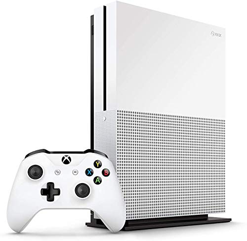 Xbox Microsoft One S Console 2TB personalizado, branco, com um controlador sem fio, 4K Ultra-Ray e streaming de vídeo em 4K, pacote
