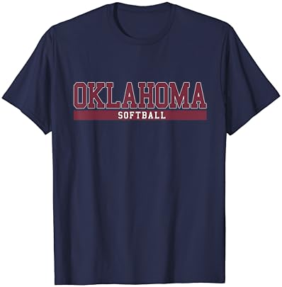 T-shirt de softbol de Oklahoma