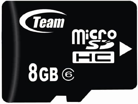 8 GB Turbo Classe 6 Card de memória microSDHC. A alta velocidade para LG Chocolate 2 Chocolate 3 VX8560 vem com