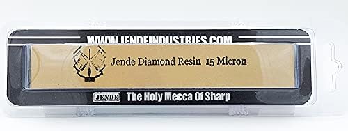 JENDE 1X6 Pedra de afiação de diamantes resin para Edge Pro, Hapstone, Tsprof, Jende Jigs for Knives)