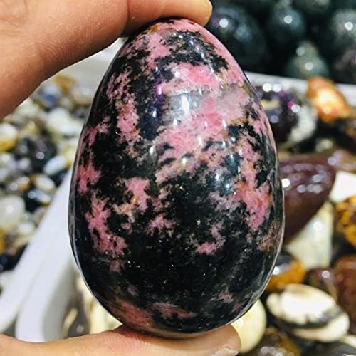 Dfuf Natural Rock Crystal Egg Turmaline Egg 60mm adequado para decoração de móveis