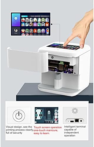 Penny73 3D Impressora de unhas Automática Tela toque Manicure de salão de unhas Conjunto com embalagem de escova de esmalte