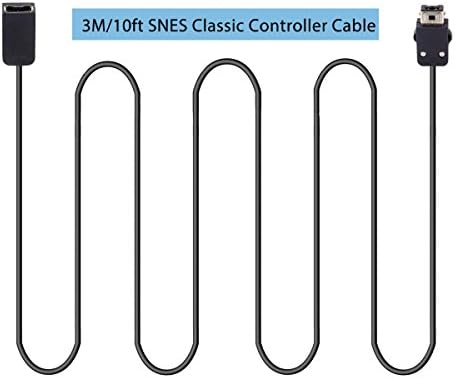 3m / 10ft SNES Classic Mini Extension Cable, Opaza Super NES Classic Controller Extension Powe