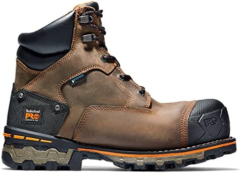 Timberland Boondock de 6 polegadas de segurança composta de toe à prova d'água 6 ct WP