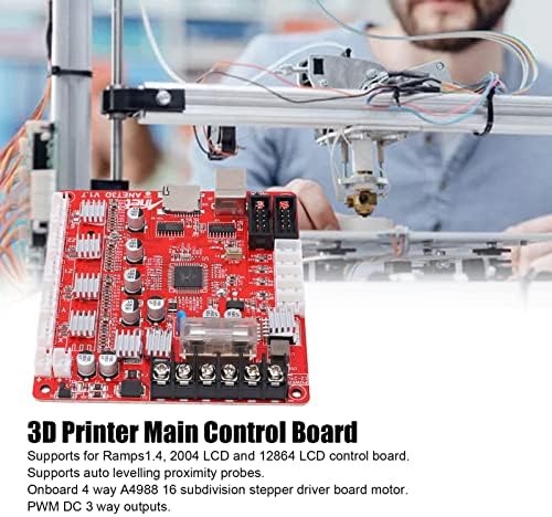 12V24V A4988 Interface USB MOTOR 3D Impressora Motherboard Printers Principais Módulo de placa principal para ANET A8
