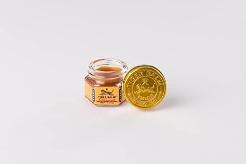 Dor Balm Tiger, alívio da pomada, força extra, 0,63 onça, amarelo de canela