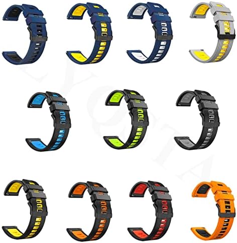 Faixas de cinta de silicone bneguv para ticwatch pro 3/3 gps lte smart watchband 22mm pulseiras de pulseira para ticwatch