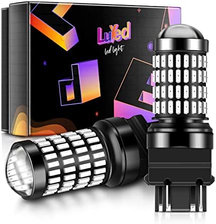 Luyed 2 x 1700 lumens extremamente brilhante 3157 4014 102-EX Chipsets 3056 3156 3057 3157 lâmpadas LED com projetor para luzes