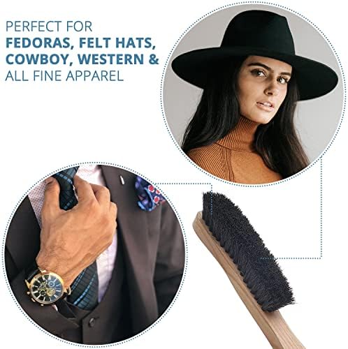 Hat Brush Felt Hats Fedora Capace de beisebol Oeste de capa de cowboy limpador Removedor de fiapo roupas roupas de