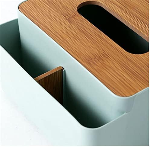 Lukeo Box de tecidos Caixas de armazenamento Caixas de lenço de lenço Cobrar papel higiênico caixa de guardana