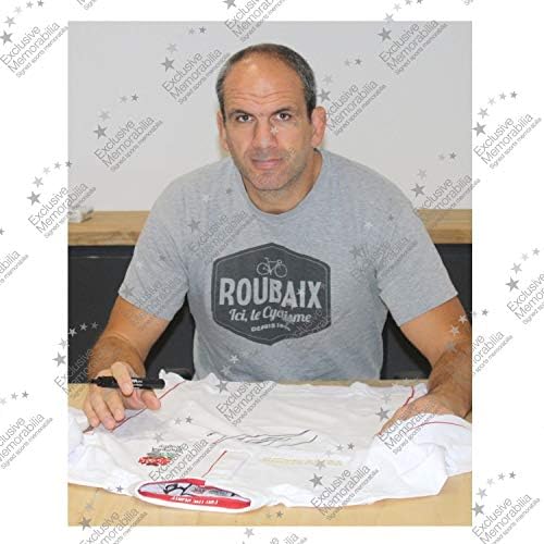 Martin Johnson assinou a camisa de rugby da Inglaterra. Quadro de luxo | Mecreios esportivos autografados