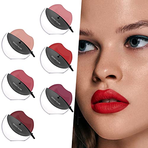 Dbylxmn Lábio preguiçoso batom fino fino perolado não é fácil de desbotar a temperatura da cor, hidratante descoloração LAZAY BLAZY PROMUTRA PROMUTA LIMENTO LIP LIP LIPTUM LIPTUM LIP GLOS TWEEN LIP GLOSS