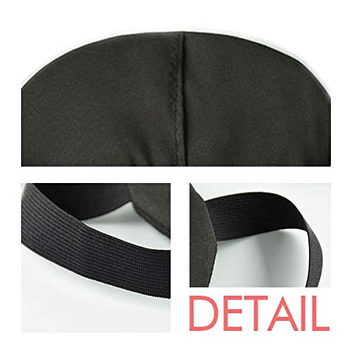 Hot Beautiful Woman Kneel contorno Eye Head Rest Rest Dark Cosmetology Shade Cover