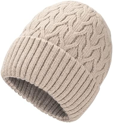 Fxiona feminino knit gorro chapéu de inverno para homens homens alongamento macio quente gorro de caveira skate Skate Skate