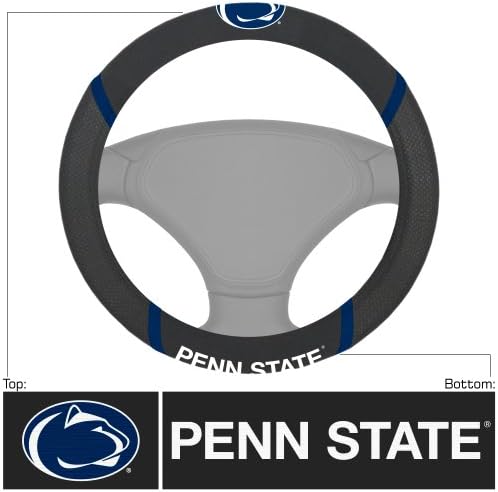 Fanmats 14879 Penn State Nittany Lions bordados com tampa do volante