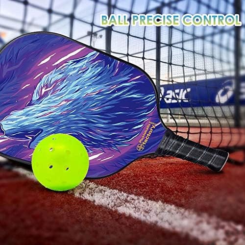 Conjunto de pickleball, piquetes de pickleball, raquete de pickleball, kszu000125-30 bolas de pickleball de artdim, jogo de bola de