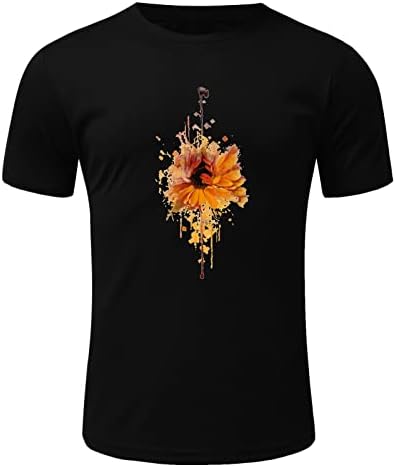 Camisetas de manga curta do ubst masculino, 2022 Novo verão de impressão gráfica de verão, camiseta casual da moda solta