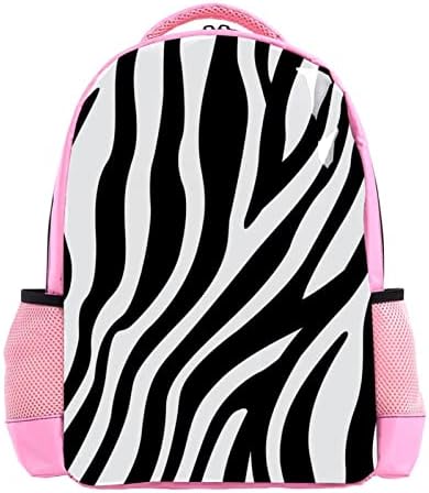 Mochila de viagem VBFOFBV, mochila de laptop para homens, mochila de moda, zebra listras de moda preta e branca