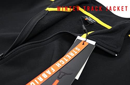 Captura de tela masculino Hip Hop Premium Slim Fit Comfort Track Jacket Athletic Fitness Fashion Fashion Lifestyle Streetwear Tops