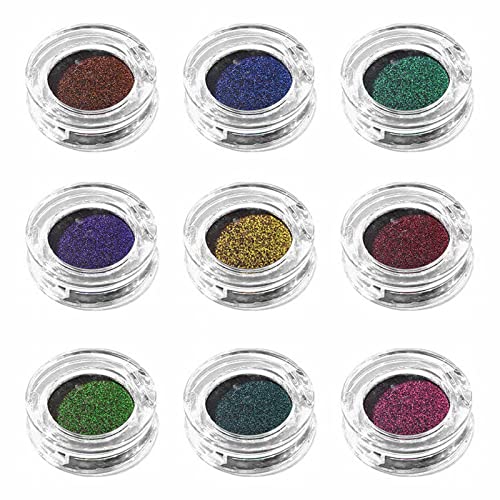 Xiahium 1 PC Glitter Cream Eyeshadow Shimmer Shimmer Metalic Chameleon Mud Eye Shadow Long Duracente à prova d'água High Pigmented