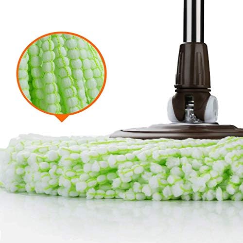 Cabeças de limpeza de reposição para spin mop, reabastecimento de esfregona de anel fácil, Sr. Clean Spin Mop Cabeça RECILL, REFILHAS DE CABEÇA DE MOP