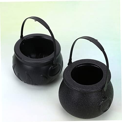 JoJofuny 24 PCs Halloween Witch Jar Black Black for Gifts Candies Black Coozies Party Party Candy Saco de Halloween