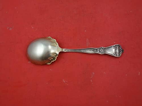 Poppy de Baker-Manchester Sterling Silver Preserve Spoon 7 1/4 Vintage Serving