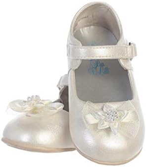 Swea Pea & Lilli Lito Joyce Infant Girls Ocidental/Sapato Branco/Ivory com Bow