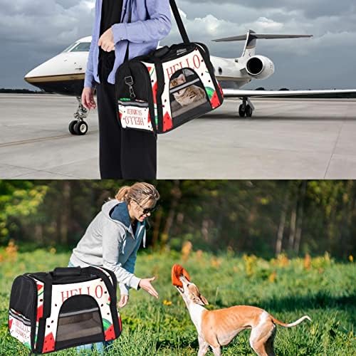 Portador de animais de estimação, transportadora de gatos, transportadora de cães, portadores de cães para cães pequenos,