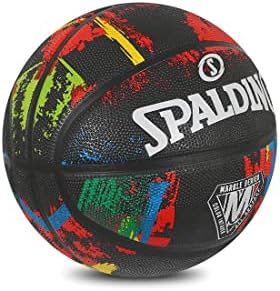 Bola de basquete de mármore Spalding tamanho 7 para mulheres basquete ao ar livre sem bomba