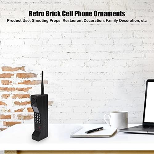 TOTITOM RETRO BRICK CELOLE ORNAMENTO, modelo de telefone celular vintage, modelo de telefone celular antiquado para
