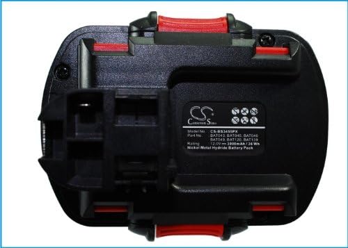 Substituição da bateria para Bosch 3455 23612 GSR 12-2 JAN-55 PSR 12 GSB 12VE-2 3360K GDR 12V PAG 12 exato 12 2 607