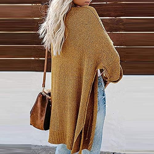 Cardigan suéteres de cardigã para mulheres plus size, casacos de caminhada para mulheres raglan manga longa clássico