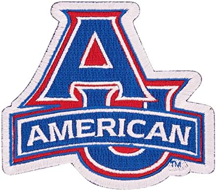 American University Patch Au Eagles Bordado Patches Apliques Costura ou Ferro em Blazer