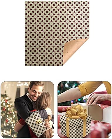 Papel de papel iHhapy embrulhando Kraft Gift Christmas embrulhando Diy Vintage Paper Home DIY