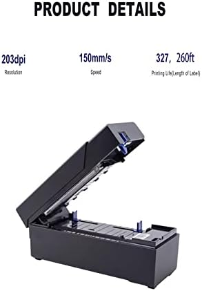 Impressora térmica de MJWDP Impressora térmica de etiqueta de 108mm Adequações adequadas para logística expressa