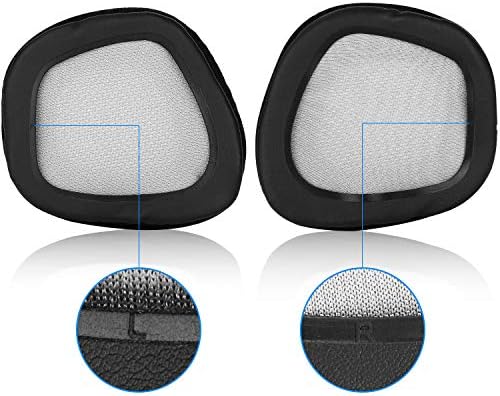 Earpads de substituição de jecobb com tecido de malha e capa de almofada de ouvido de espuma de memória para corsair void