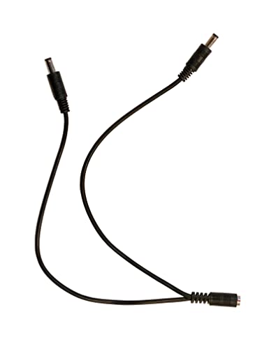 Keen Eye Inc. pacote 2,1 mm x 5,5 mm DC POWER y Splitter Breakout Cable fême