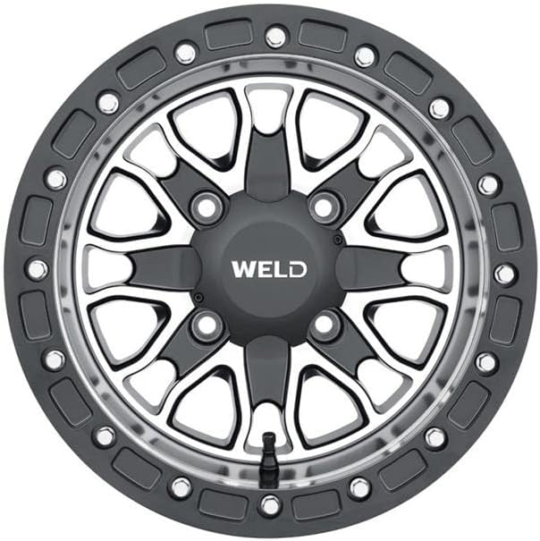 WELD Racing U501B8043400 15x8 Raptor U501 Roda, 4x156, preto