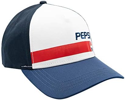 Pepsi White, Blue e Red Mesh Trucker Snapback Hat