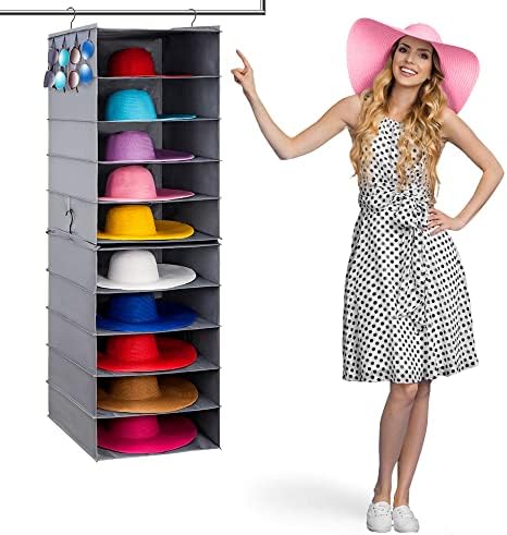 Chapéus de praia de verão para mulheres - Arragem de chapéu grande armário pendurado - chapéu de palha de proteção