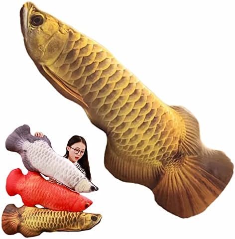 Meng Yang Animal de pelúcia 3D Simulação de peixe macio almofada travesseiro de pelúcia Pillow Kids Kids Presente criativo Decoração de casa travesseiro23.6in