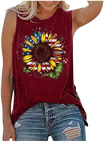 Tops femininos com moda casual casual com tanques estampados florais Tampo Tampo Top Crew Blouse FOLTE ELIME