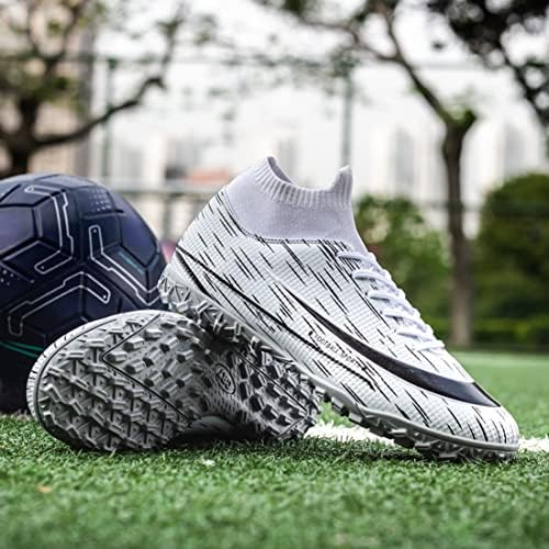 Botas de futebol masculinas do FGCVX Sapatos de turfão de futebol, correndo para passear com sapatos atléticos para externo/interno